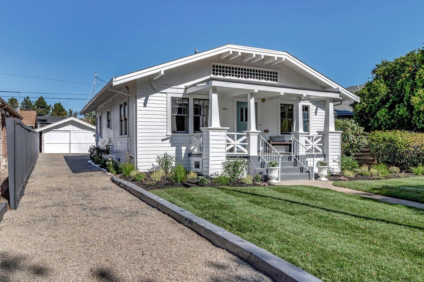 Homes in the Heritage District neighborhood of Sunnyvale, California
