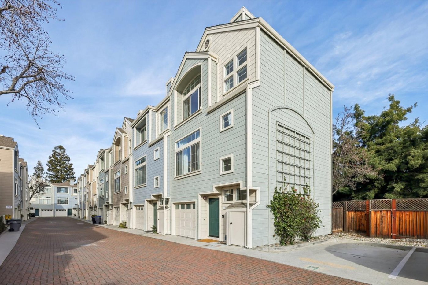 Homes in the Ponderosa neighborhood of Sunnyvale, California